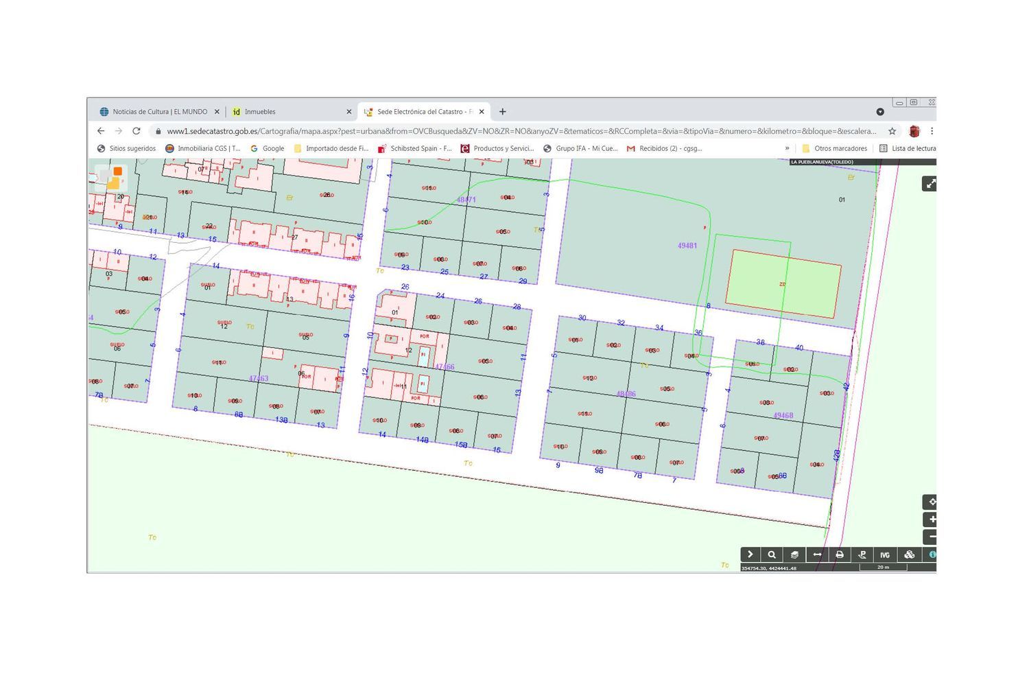 Venta de terreno urbano en La Pueblanueva